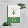 Scott Brown Celtic Football Canvas, thumbnail 1 of 2