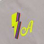 Yellow Personalised Pouch Initial And Lightning Bolt, thumbnail 5 of 5