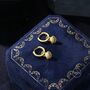 Sterling Silver Shell Huggie Hoops, thumbnail 5 of 11