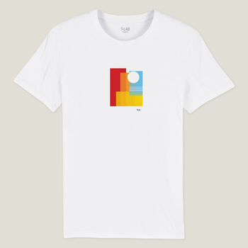 Sun Sea Sand White Beach T Shirt, 5 of 8