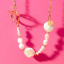 Personalised Pearl And Chain Necklace, thumbnail 4 of 6