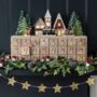 Reusable Wooden Advent Calendar With LED Lighting, thumbnail 1 of 2