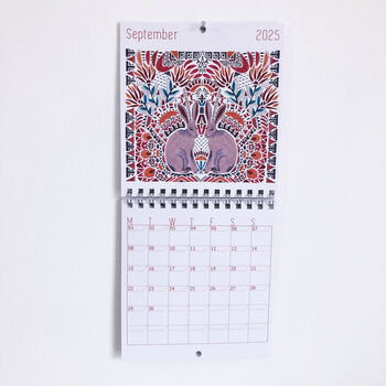 2025 Small Wall Calendar, 6 of 12