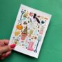 Illustrated Garden Print, Cottagecore Art Print, thumbnail 2 of 2