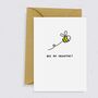 'Bee My Valentine?' Valentine's Day Card, thumbnail 1 of 2