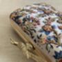 Floral Multicoloured Rectangular Digitally Printed Clutch Bag, thumbnail 5 of 10