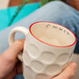 Pint Mug, Traditional Handmade Dimple Beer Mug, thumbnail 2 of 4