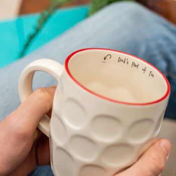 Pint Mug, Traditional Handmade Dimple Beer Mug, 2 of 4