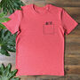 Pocket Bear Men's Organic T Shirt, thumbnail 4 of 7