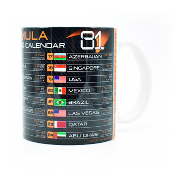 Formula 2026 Racing Calendar Mug Mcl Edition Norris And Piastri, 3 of 3
