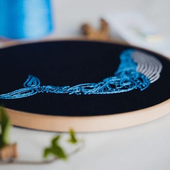 Paisley Whale Embroidery Kit, 3 of 9