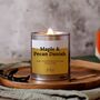 Maple And Pecan Danish Wood Wick Autumnal Candle, thumbnail 1 of 7