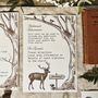 Woodland Wedding Stationery Recycled, thumbnail 5 of 8