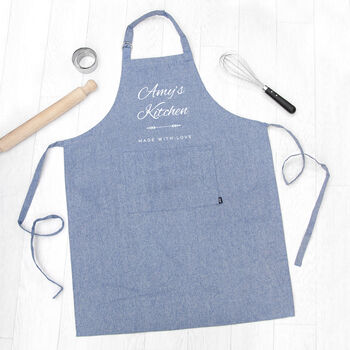 Personalised Made With Love Apron, 7 of 12