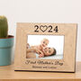 First Mothers Day Wood Frame 6x4, thumbnail 1 of 5