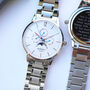 Men's Personalised Watch In White Architect Apollo, thumbnail 1 of 7