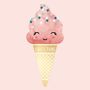 Ice Lolly And Ice Cream Children's Nursery Foil Print, thumbnail 5 of 9