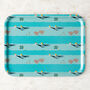 Sea Swimmers Sustainable Large Wooden Tray, thumbnail 1 of 5