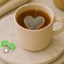 Christmas Heart Shaped Tea Bags, thumbnail 2 of 7