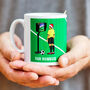 Funny Football Christmas Mug, thumbnail 3 of 3