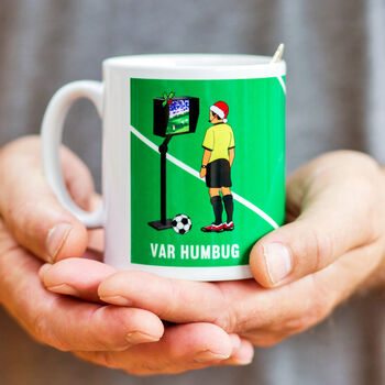 Funny Football Christmas Mug, 3 of 3