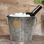 Vintage Bottle Ice Bucket With Handles, thumbnail 1 of 5