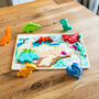 Personalised Dinosaur Puzzle Gift For Christening Baptism, thumbnail 2 of 4