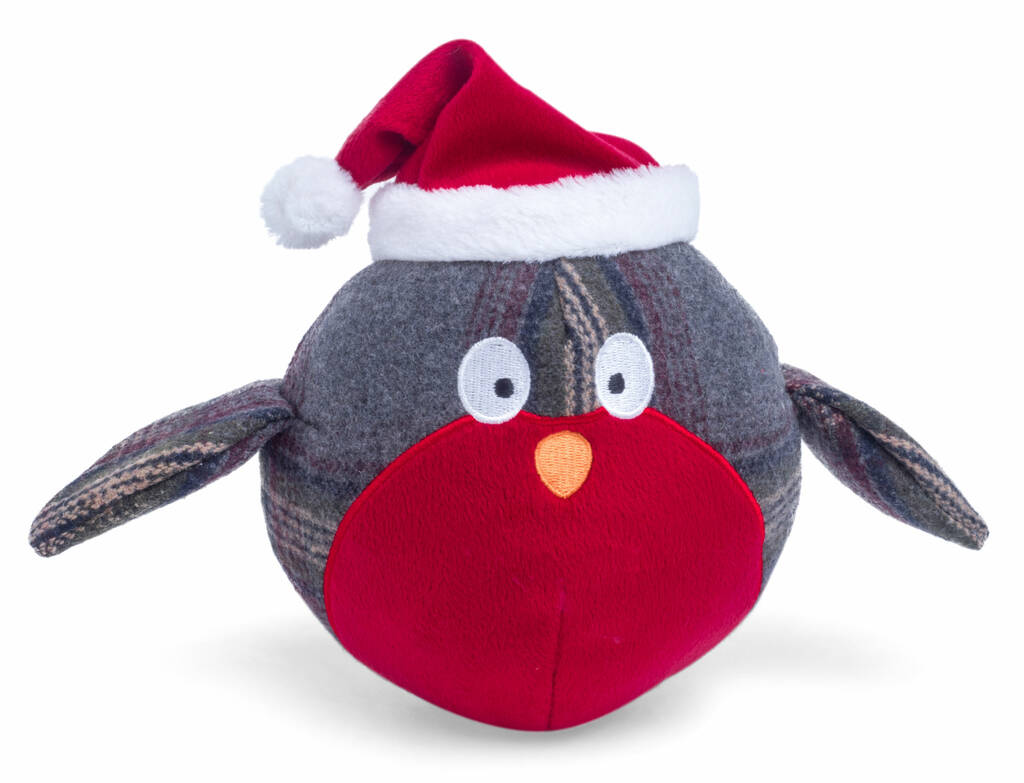 Christmas Robin Dog Toy By Blackdown Lifestyle