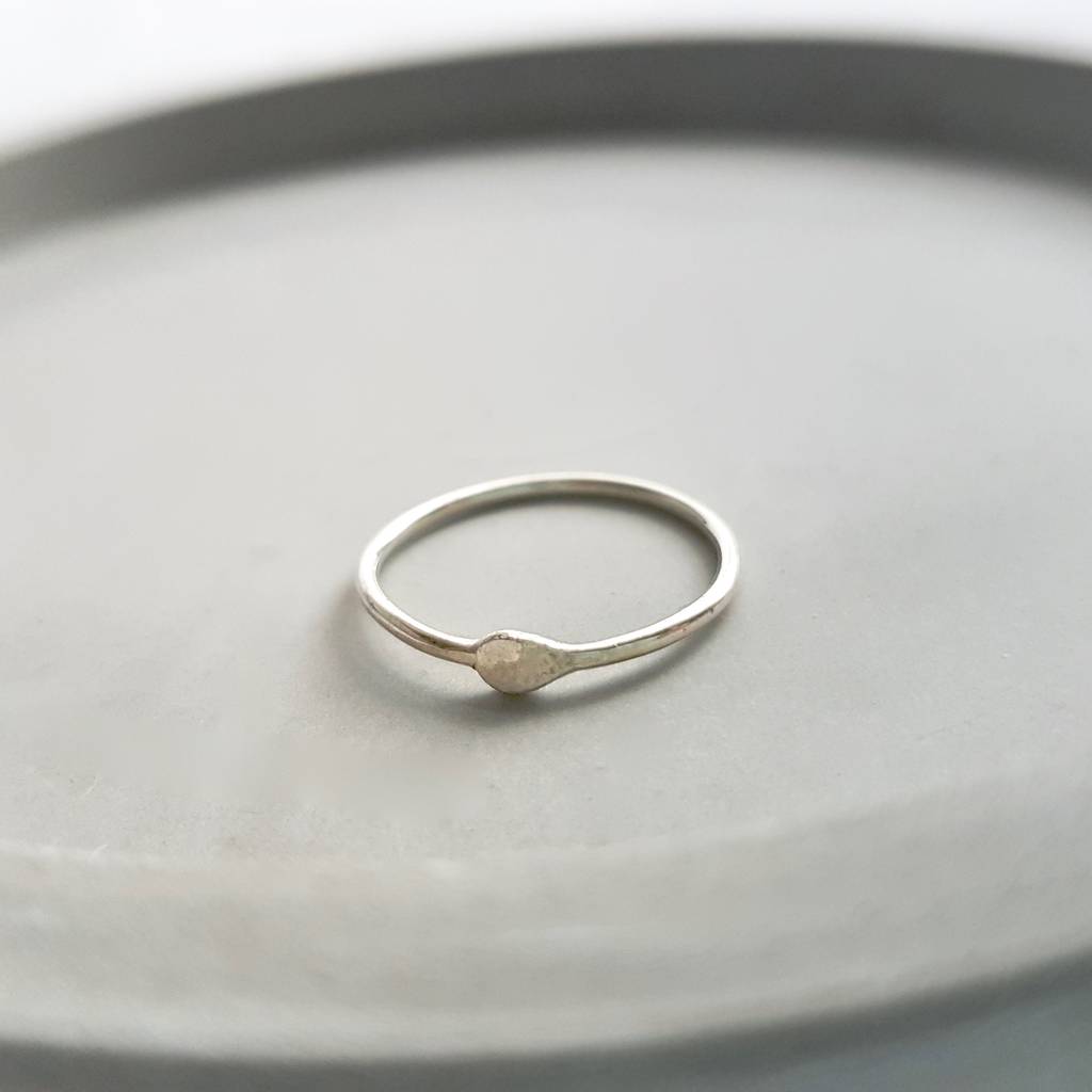 Dainty Sterling Silver Ring By Anna Calvert Jewellery ...