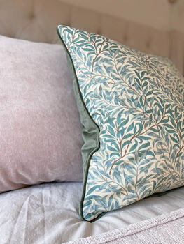 Willow Bough Minor William Morris 18' Cushion Cover, 2 of 6