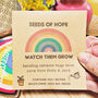 Personalised Rainbow Seeds Of Hope Wildflower Packet, thumbnail 1 of 2