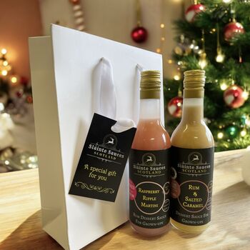 Gift Set Of Two Boozy Dessert Sauces, 8 of 10