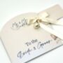 Personalised Wedding Gift Voucher Wallet Or Scratch Card Gift, thumbnail 1 of 5