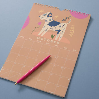 2023 Dogs And Doodles Wall Calendar | A4 Calendar, 7 of 9