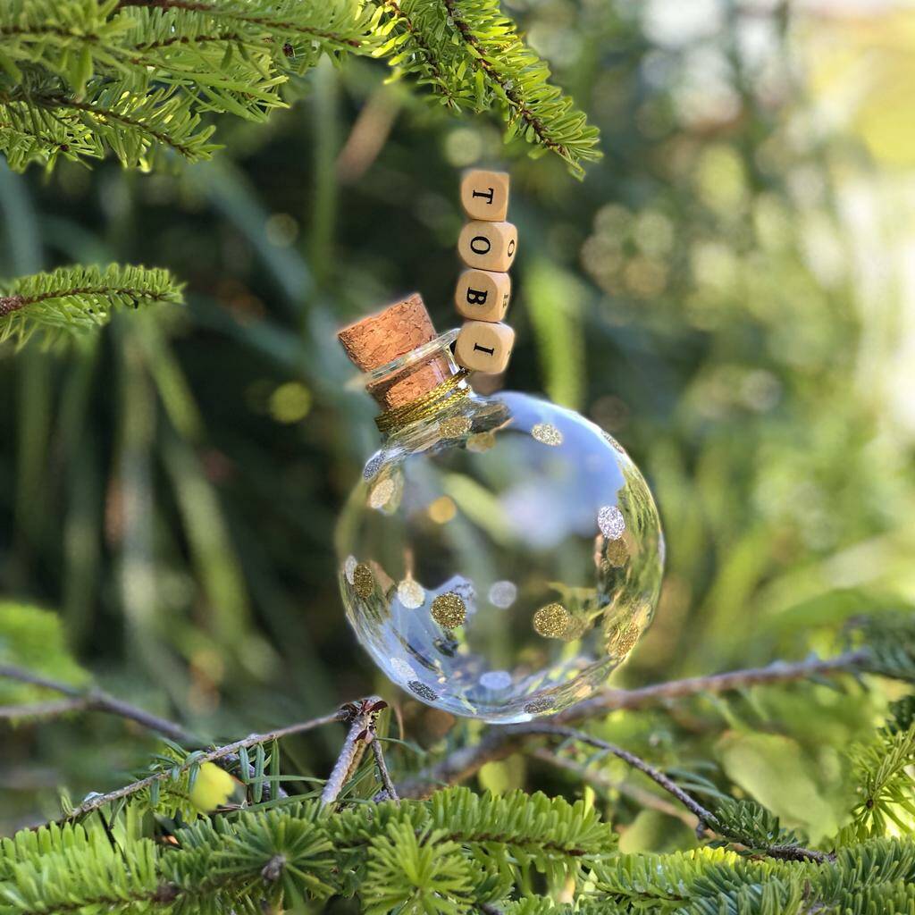 Image of Personalised Baby Keepsake Ornament