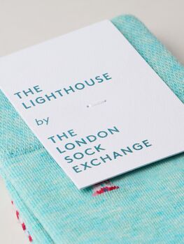 The Lighthouse – Luxury Seaside Themed Socks, 4 of 7