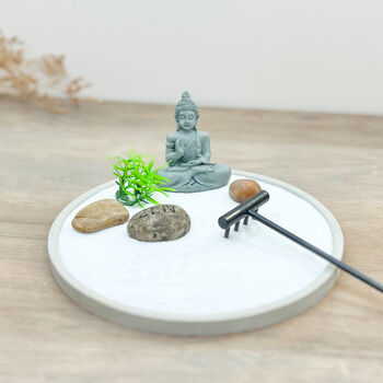 Round Buddha Zen Garden Meditation Set, 7 of 11