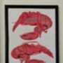 'Common Lobster' Original Signed Painting, thumbnail 1 of 10