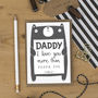 Personalised Daddy Father's Day Card, thumbnail 1 of 6