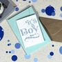 It's A Dotty Boy Plantable Congratulations Card, thumbnail 1 of 3