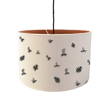 Animal Lampshade With Wood Lining, 5 of 8