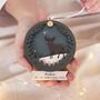 Luxury My First Christmas 2024 Layered Christmas Bauble, thumbnail 1 of 3