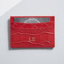 Personalised Leather Card Holder, thumbnail 2 of 3