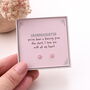 Granddaughter Blessing Flower Earrings, thumbnail 1 of 6