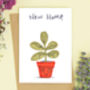 New Home Pot Plant Card, thumbnail 2 of 2