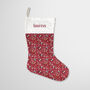 Personalised Dog Pointer Christmas Stocking, thumbnail 4 of 4
