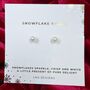 Christmas Freshwater Pearl Stud Earrings, thumbnail 1 of 3