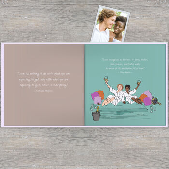 Personalised Mr And Mrs 'Just Married' Book, 5 of 12