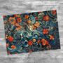 Floral Whirls Textured Glass Chopping Board, thumbnail 7 of 8