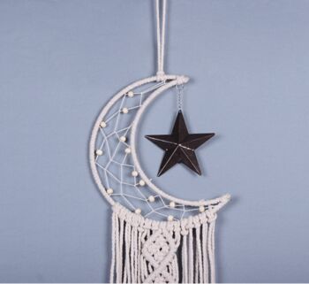 Moon And Star Macrame Dream Catchers, 4 of 9